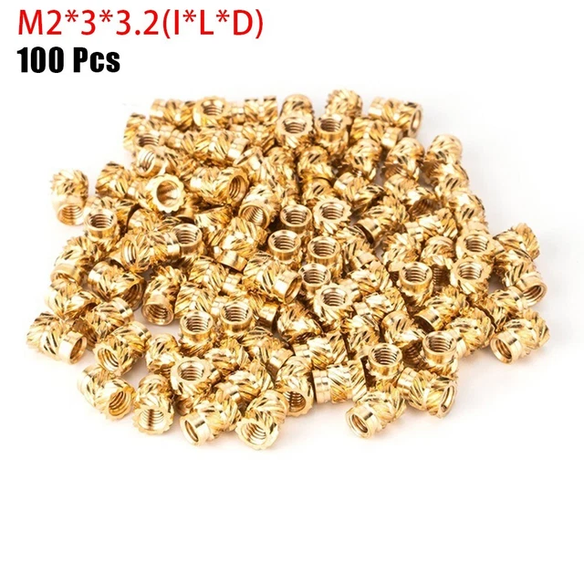 Inserto filettato rame con filettatura accessori filettati filettatura oro interno 2