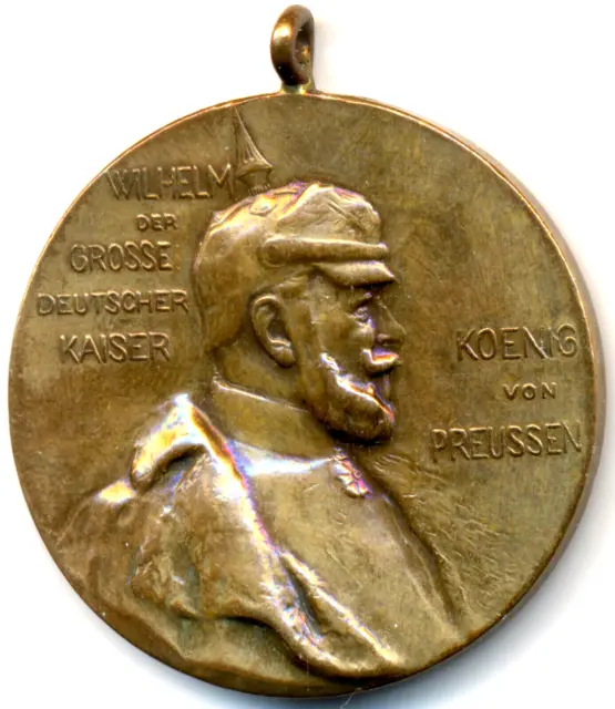 Preussen, Wilhelm I., Br.-Medaille 1897 zum 100. Geburtstag
