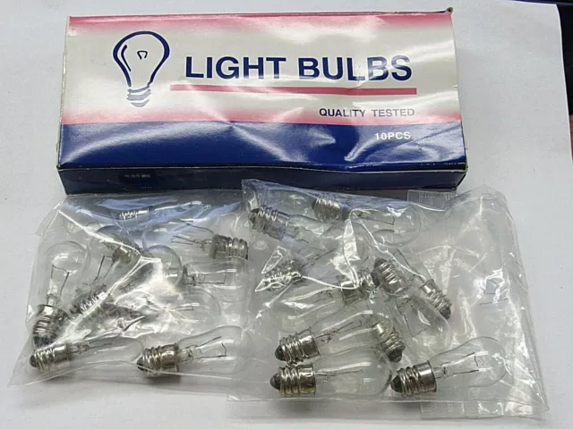 New Lot Of 20 Norman Lamp Light Bulb 6S6-12V-Cs 6S612Vcs