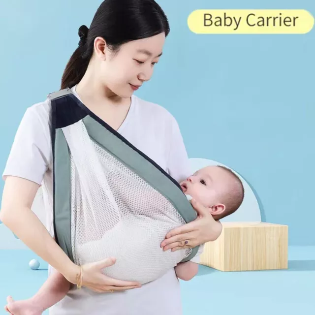 Baby Wrap Newborn Sling Infant Nursing Cover Carrier Mesh Fabric Carriers Wrap