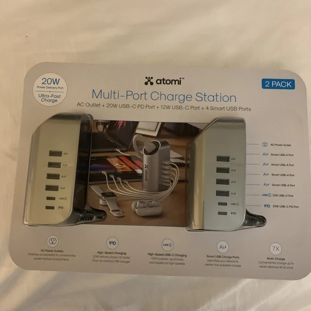 Portable Charging Tower (2 Pack)