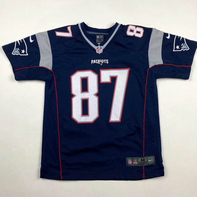 Rob Gronkowski New England Patriots Jersey Boys Medium 10-12 Nike On Field