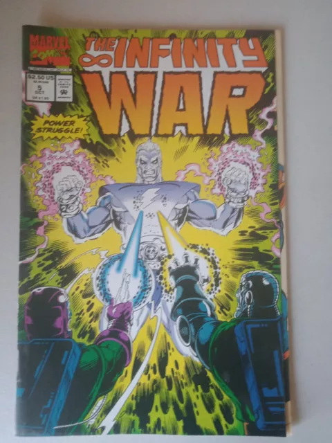 The Infinity War #5 Marvel Comics Thanos Avengers Kang Galactus X-Men Dr Doom