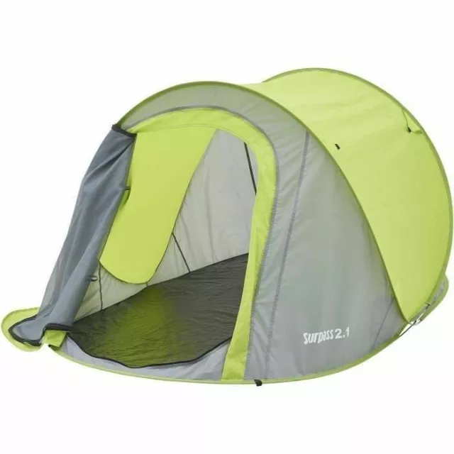 Tentes de camping pop-up rapides | 2 / 4 personnes | 3 couleurs