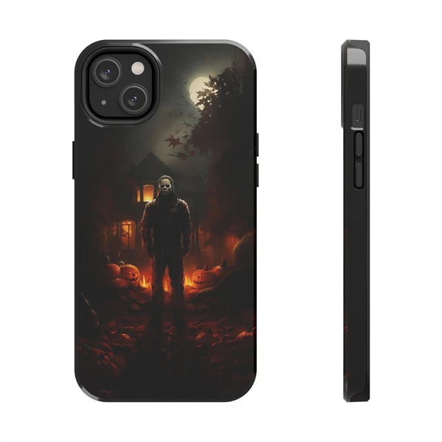 Halloween Michael Myers Horror Dark Goth Gothic iPhone Tough Phone Cases