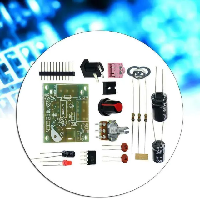 Bricolage lm386 Ultra Mini Kits carte d'amplificateur puissance faible consom O7 2