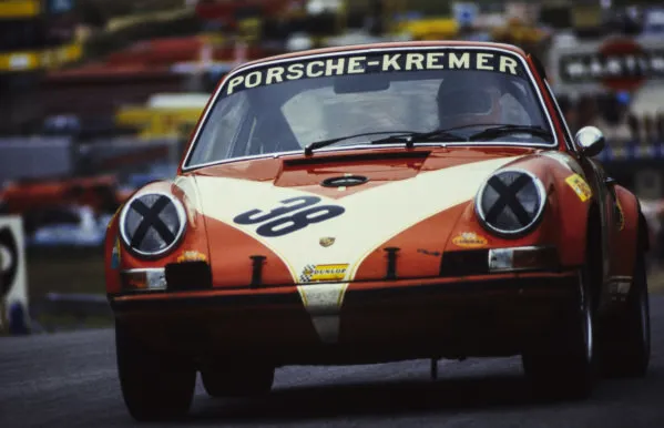 Erwin Kremer Rudi Lins, Porsche 911 S Osterreichring 1971 Old Photo 4