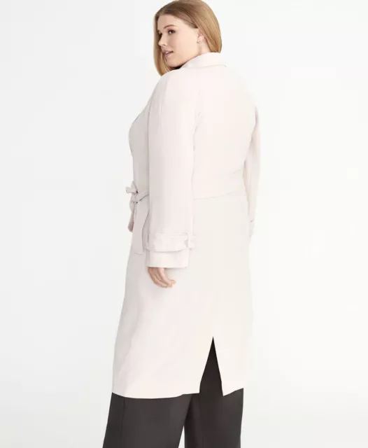 Rachel Roy~Blush~Tamar ~Double Breasted ~Long~Trench Coat~Size 2X~NWT 2