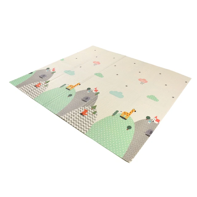 Foldable Baby Crawling Mat Thickened Foam Anti Slip Playing Mat Double S New