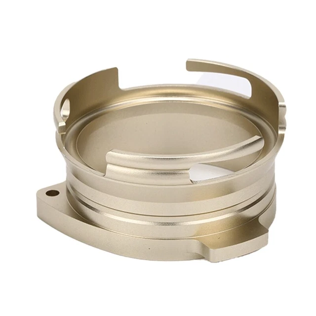 Accessorio Caffè Elegante Nero Argento 2 Anelli Dosatori Magnetici 58mm Per Caffè Espresso - In Alluminio, Compatibili Con Portafiltri 58mm Anello Dosatore Per Caffè