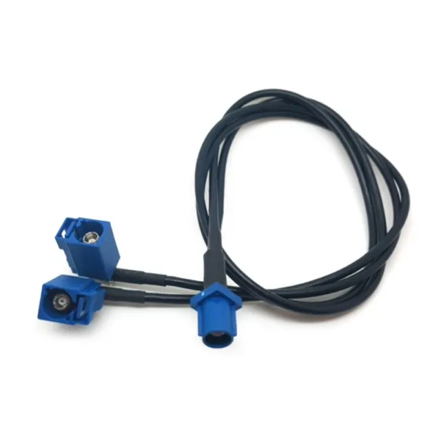 Fakra Cable Male to Female RG174 Coaxial Cable Y Type Splitter for Antenna