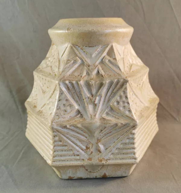 Magnifique Vase En Céramique De Vierzon Louis Gueule Style Mougin