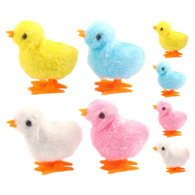 Lot De 6 Voitures à Remonter – Thème Chiot Et Carotte – Pâques – ABS – 7,3 Cm – Sans Pile