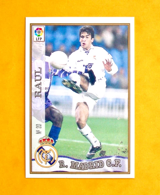 raul gonzalez blanco las fichas de la liga 2002 - Compra venta en