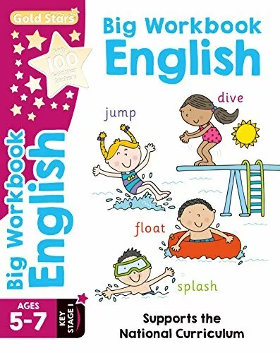 Gold Stars Big Workbook English Ages 5-7 Key Stage 1: Supports the National Cur