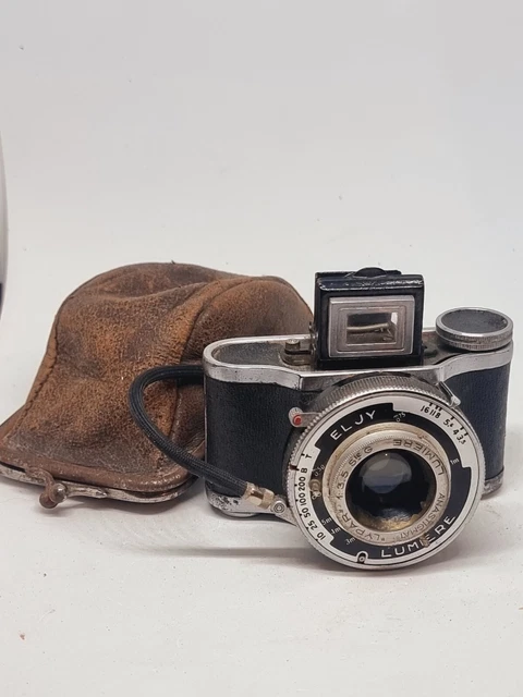 ELJY appareil photo miniature Lumière Anastignat objectif lypar avec etui