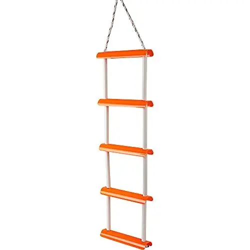SEADOG 5-Step Folding Ladder Orange