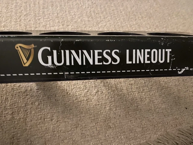 Guinness Lineout - Solid Plastic Drinks Tray