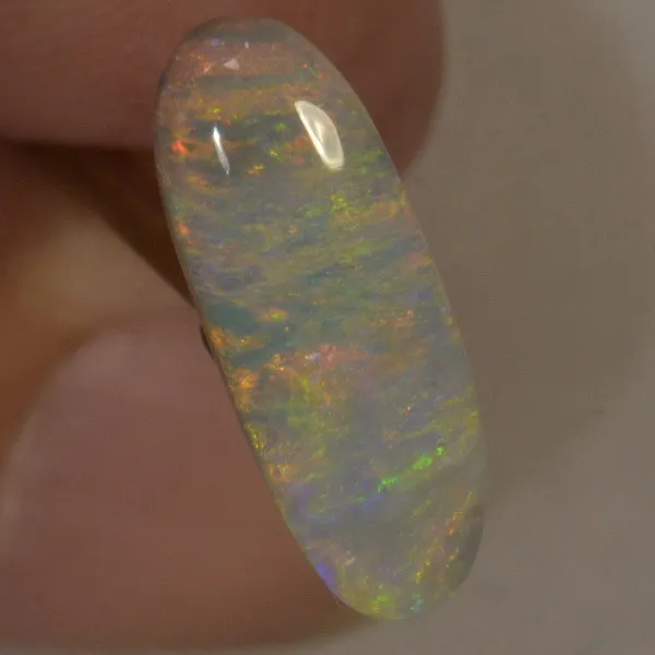 Awesome Solid Lightning Ridge Genuine Natural Australian Opal (14711)