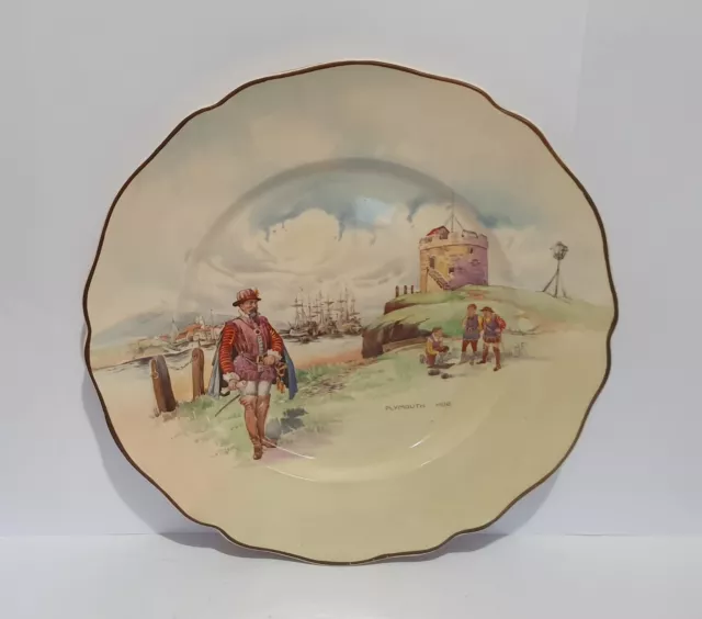 Royal Doulton Series Ware  " Historic England " Display / Dinner Plate