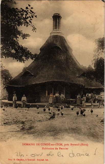 CPA Domaine de CONDÉ-sur-ITON near Brereuil - Habitation du ..(297314)