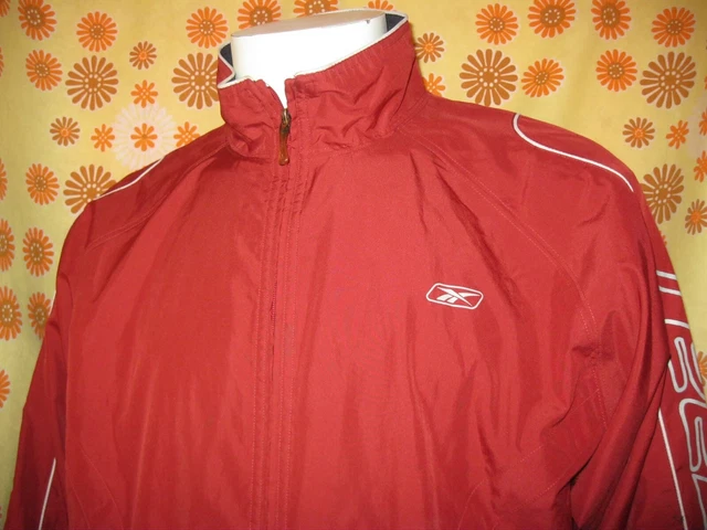 VINTAGE 90S ANCIENNE VESTE de SURV TEMENT REEBOK TS Jogging Jacket
