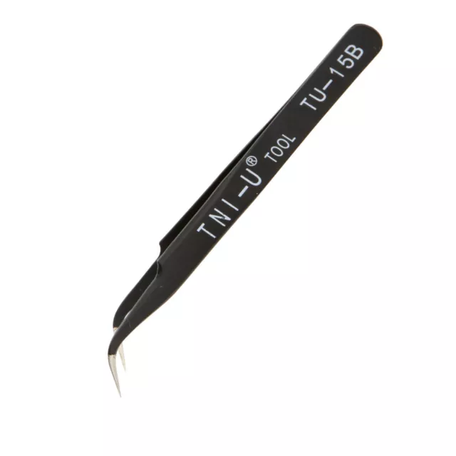 1PCS Non-magnetic Elbow Tweezers TU-15B Anti-static Tweezer NEW