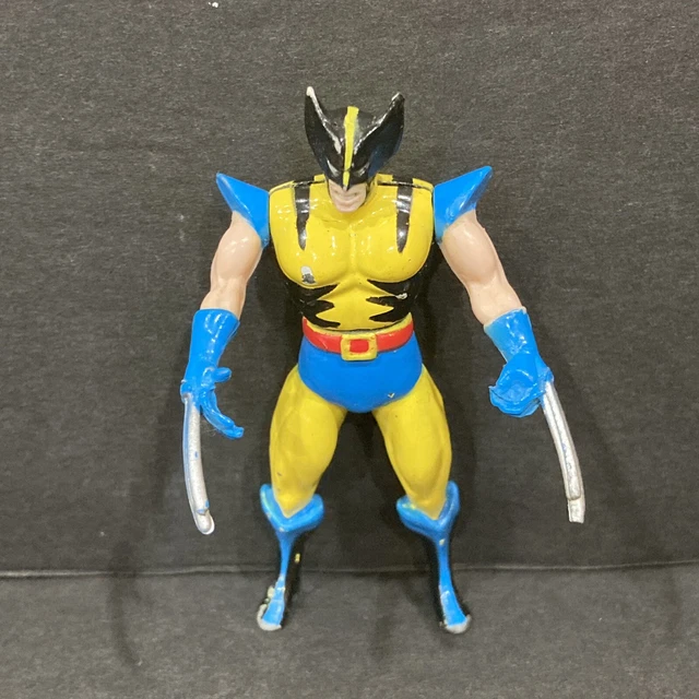 1994 Toy Biz 2.5” Wolverine Marvel X-MEN Heavy Metal Heroes Figure Die Cast