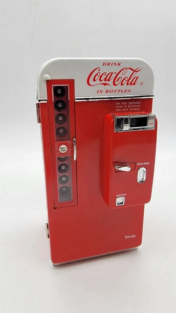 1994 Vintage Have A Coke Drink Coca Cola In Bottles Mini Machine Toy Music Vendo