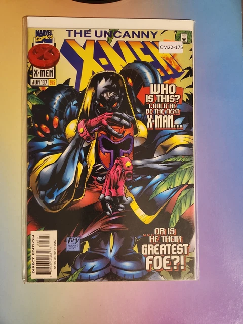 Uncanny X-Men #345 Vol. 1 High Grade 1St App Marvel Comic Book Cm22-175