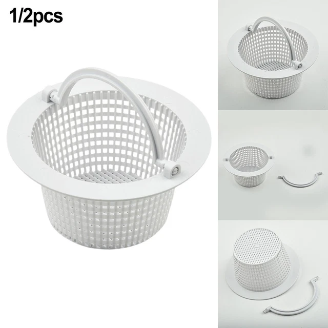 ABOVEGROUND POOL THRUWALL Skimmer Basket for Pentair HydroSkim
