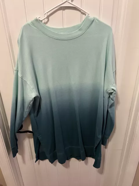 Women’s Old Navy L/S Lightweight Blue Tunic Large Tall, Perfect With Leggings