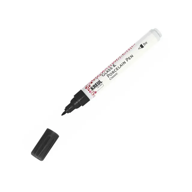 KREUL Kontur Porzellanstift schwarz 1,0 - 2,0 mm, 1 St.