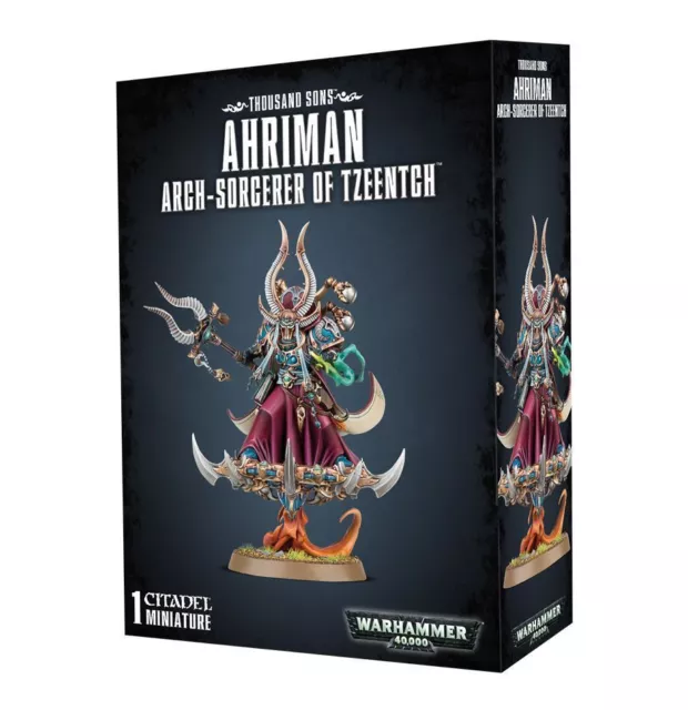 Thousand Sons Ahriman Arch-Sorcerer of Tzeentch - Warhammer 40k - New! 43-38