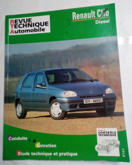 RTA Revue Technique Automobile - Renault Clio Diesel - Juin 2003
