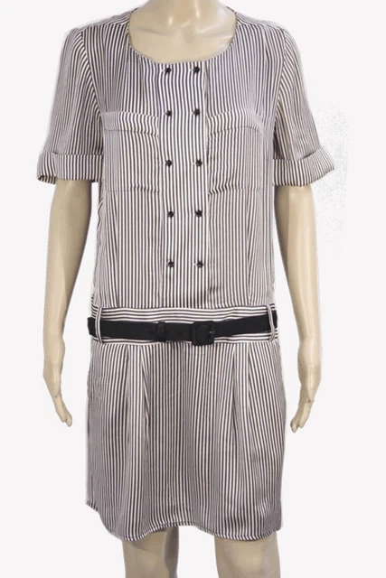 Reiss Robe Femmes Gr. 38 (Royaume-Uni 12) Multicolore Shiftkleid Robe de Robe