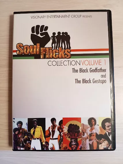 Soul Flicks Collection Vol. 1 DVD : Black Godfather / Gestapo 70s Blaxploitation