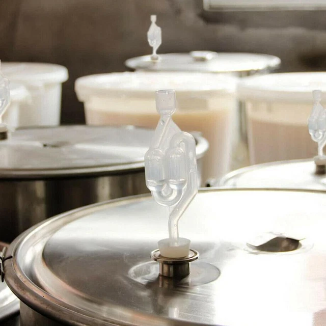 AIRLOCKS BUBBLE CARBOYS Stopper Fermenter Seal Valve Food Grade
