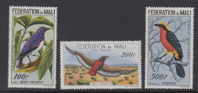 BIRDS : MALI 1960 Airs (Birds) set  SG 10-12 never-hinged mint