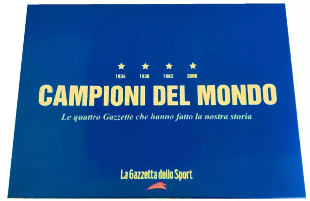 Gazzetta Dello Sport Cofanetto Campioni Del Mondo Mondiali 2006 Quotidiano