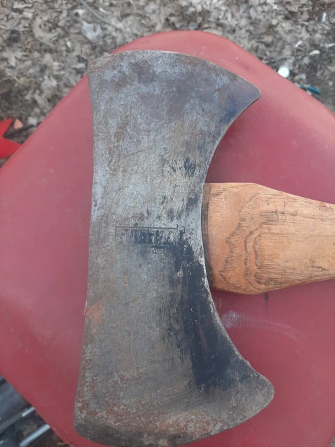 Vintage Axe Head, Collins double bit