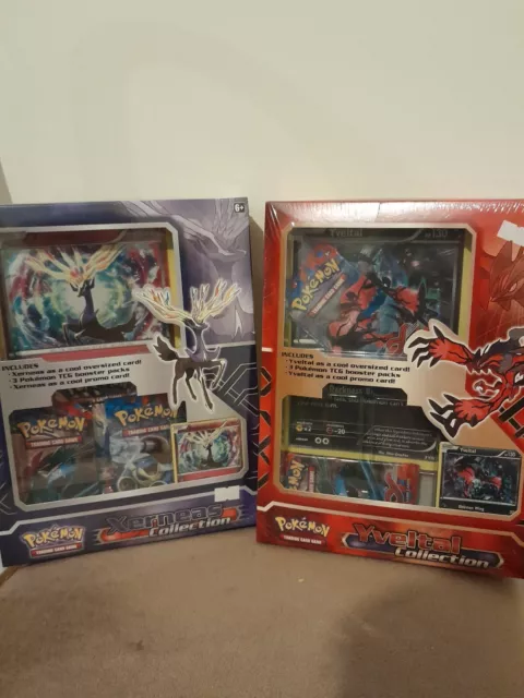 Pokemon Sealed XY Base Set. Yveltal Collection. Xerneas Collection.