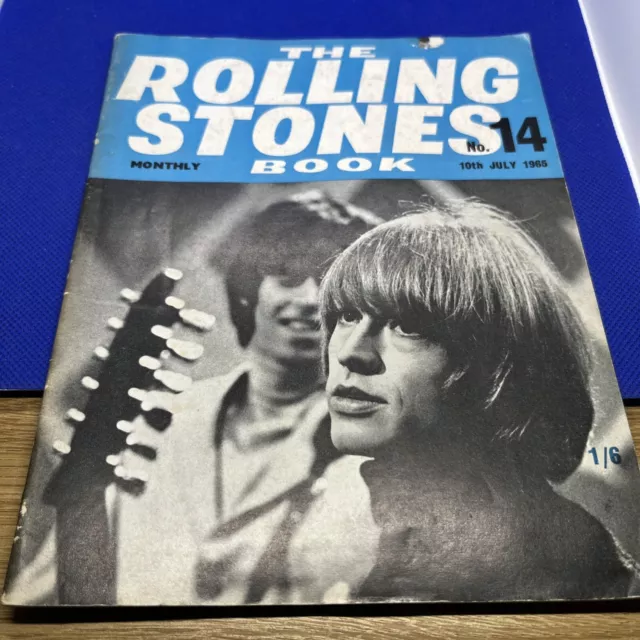 Original THE ROLLING STONES BOOK MONTHLY Magazine No.14 July 1965