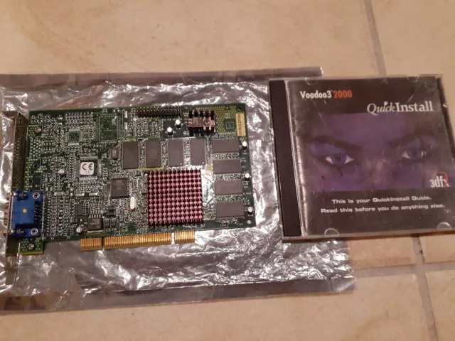 3DFX Voodoo 3 2000 16 MB PCI