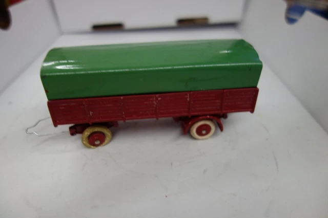 Remorque Dinky Toys – Réf 70 / 810 – 4 Roues – Bâchée – 1957 – France