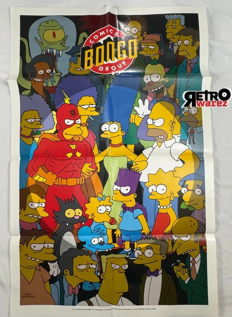キャラクターグッズ the simpsons poster book VINTAGE THE SIMPSONS Poster Book 1990 $41.35 - PicClick CA