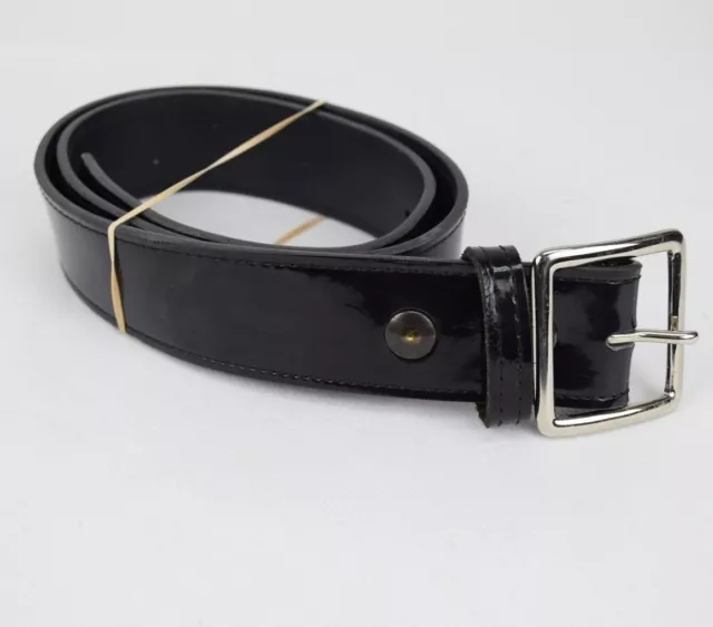 Gould & Goodrich H52 Black Leather Police Belt High Gloss Pants Duty Belt