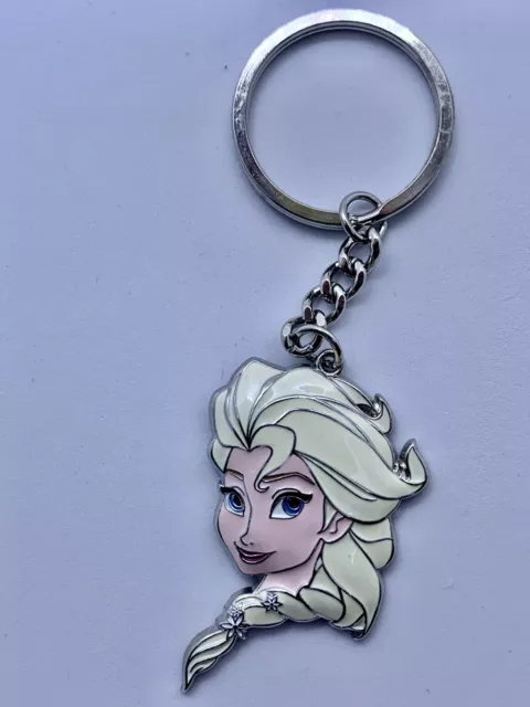 Disney Parks Metal Keychain Princess Elsa of Frozen