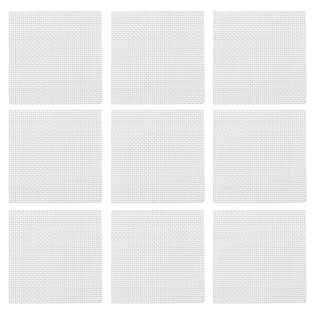 10 Pcs Stainless Steel Aquatic Planting Mesh Fish Tank Net Grass