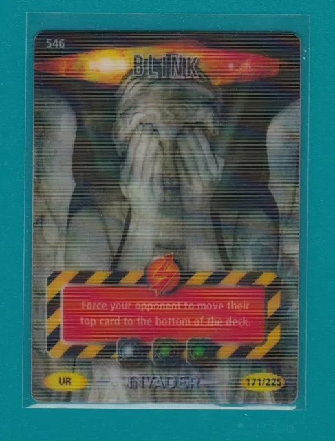 Dr Doctor Who BATTLES IN TIME INVADER Ultra Rare Card # 546 BLINK UR 171/225